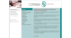 Desktop Screenshot of kanzlei-winkelmann.de