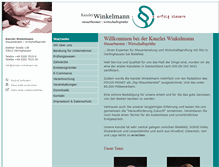 Tablet Screenshot of kanzlei-winkelmann.de